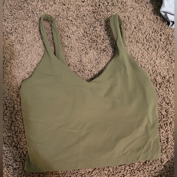 Lulu green cropped tank - Picture 5 of 5
